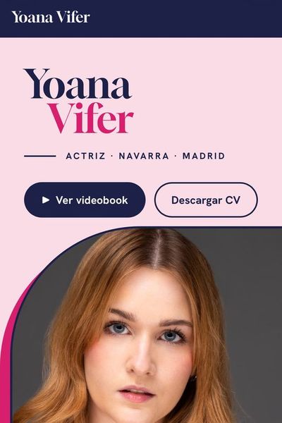 Web de Yoana Vifer, actriz